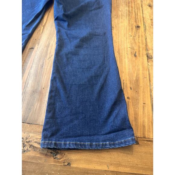 Free People We The Free Penny Flare Jeans Size Medium Pull On Pants Bootcut - Picture 9 of 15